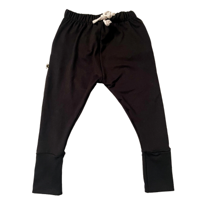 Bamboo Jogger Pants in Black