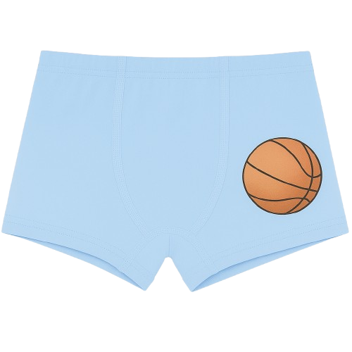 2-Pack Boys' Cotton Boxer Briefs – Sports Ball Print
