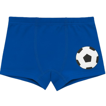 2-Pack Boys' Cotton Boxer Briefs – Sports Ball Print