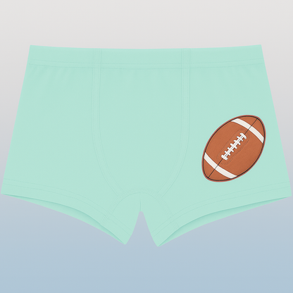 Boys' Cotton Boxer Briefs – Sports Ball Print