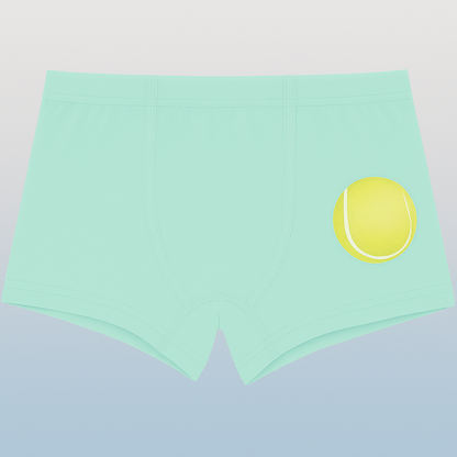 Boys' Cotton Boxer Briefs – Sports Ball Print