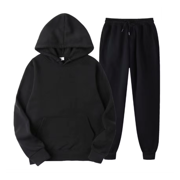 Unisex Coordinated Hoodie & Jogger Sweatpants Set – Casual 2-Piece Lounge & Streetwear Outfit