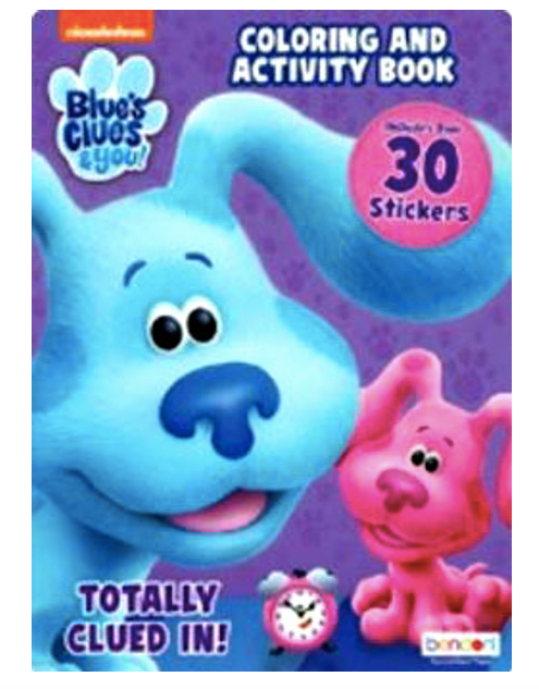 Nickelodeon 32-Page Coloring & Activity Book – Assorted Characters