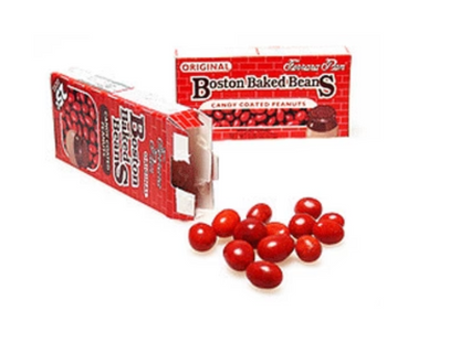 Boston Baked Beans Candy 4 Pack Crunchy Peanut Candy Boxes