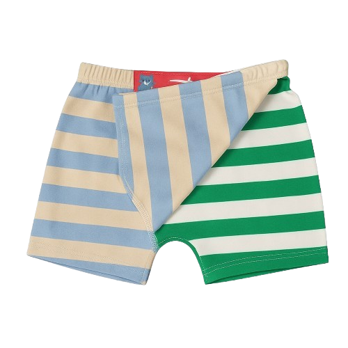 Boys' 2-Pack Striped Cotton Boxer Briefs