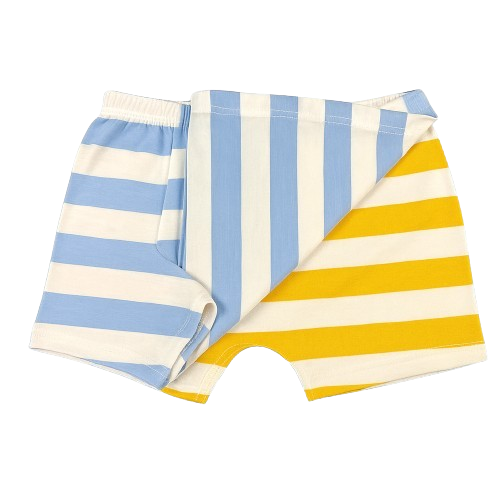 Boys' 2-Pack Striped Cotton Boxer Briefs