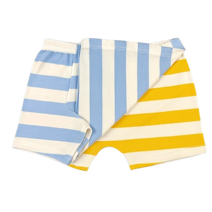 Boys' 2-Pack Striped Cotton Boxer Briefs