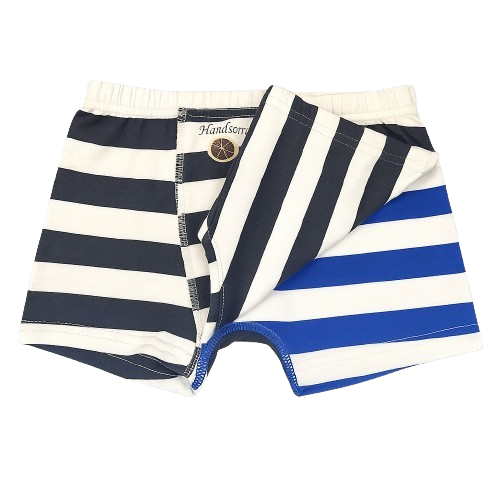 Boys' 2-Pack Striped Cotton Boxer Briefs