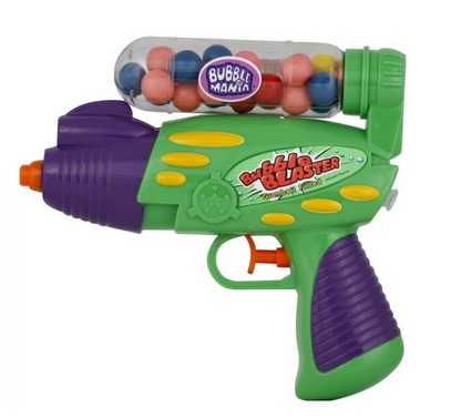 Bubble Blaster Toy Filled with Gumballs – 2 pack