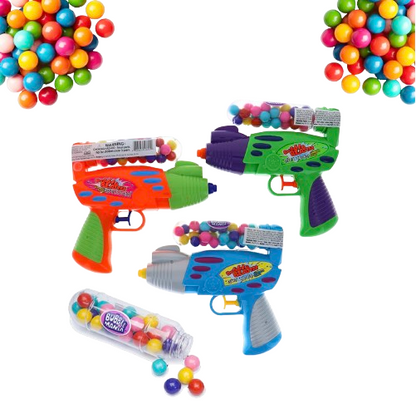 Bubble Blaster Toy Filled with Gumballs – 2 pack