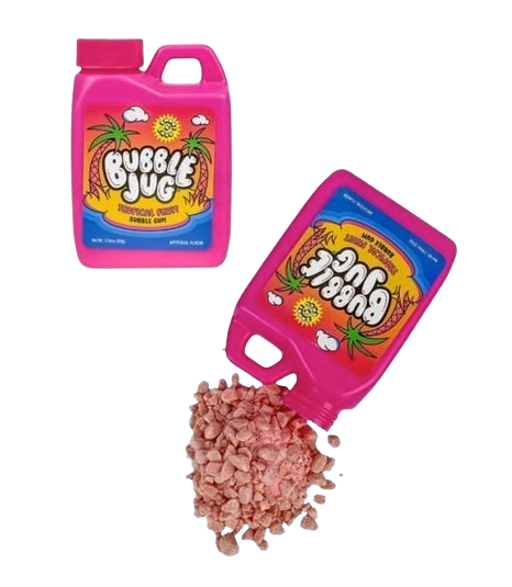 2-Pack Bubble Jug Tropical Fruit Bubble Gum 1.94oz