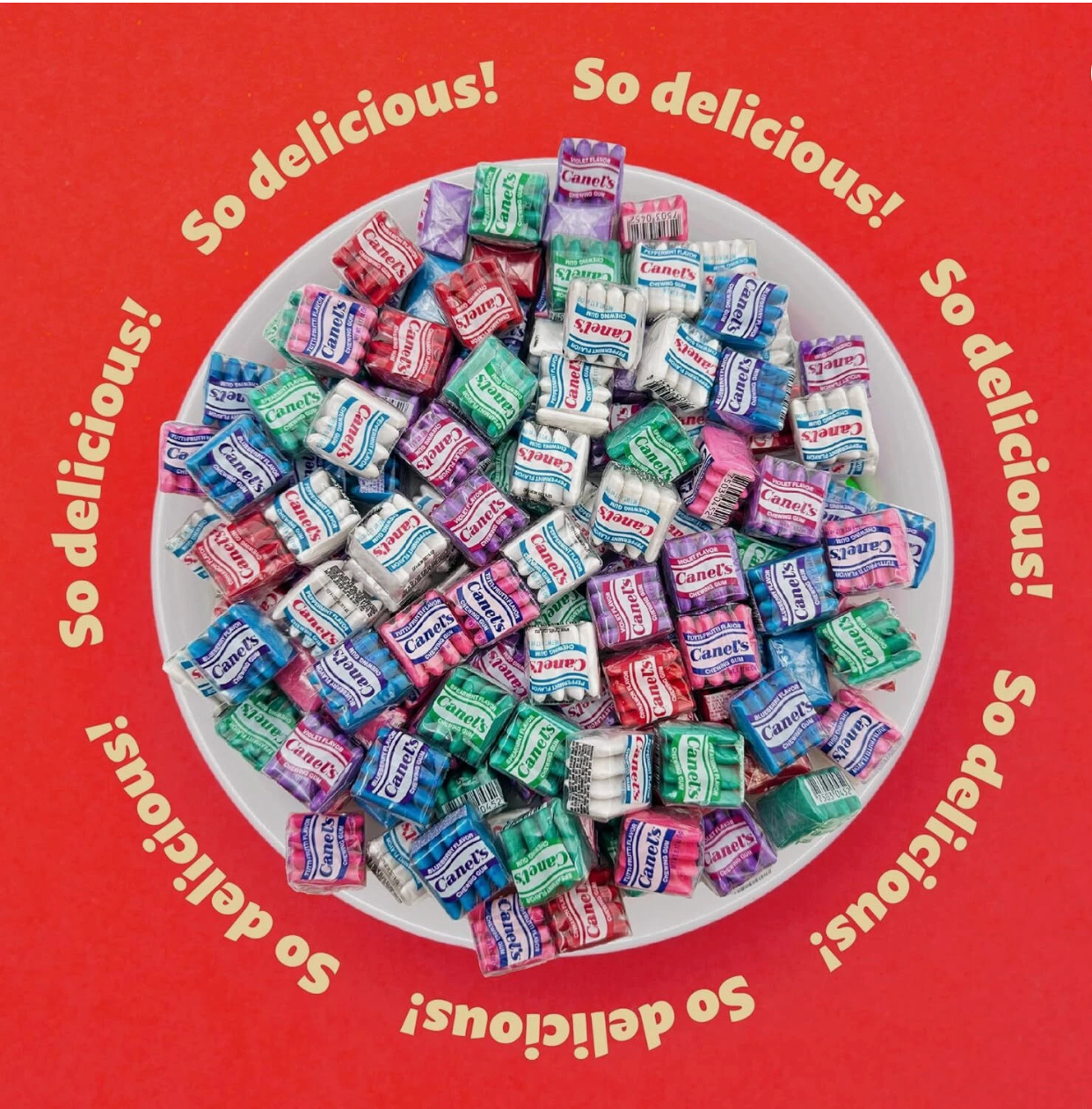 Canel’s Original Chewing Gum 60 Pack Bulk Assorted Flavors
