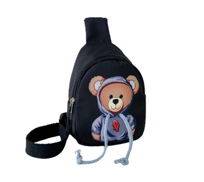Safe Haven & CO Children’s Bear Crossbody Chest Bag – Adjustable Strap