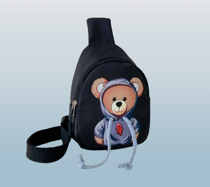 Children's Bear Crossbody Chest Bag