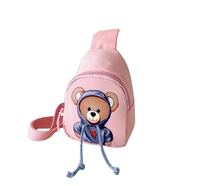 Safe Haven & CO Children’s Bear Crossbody Chest Bag – Adjustable Strap