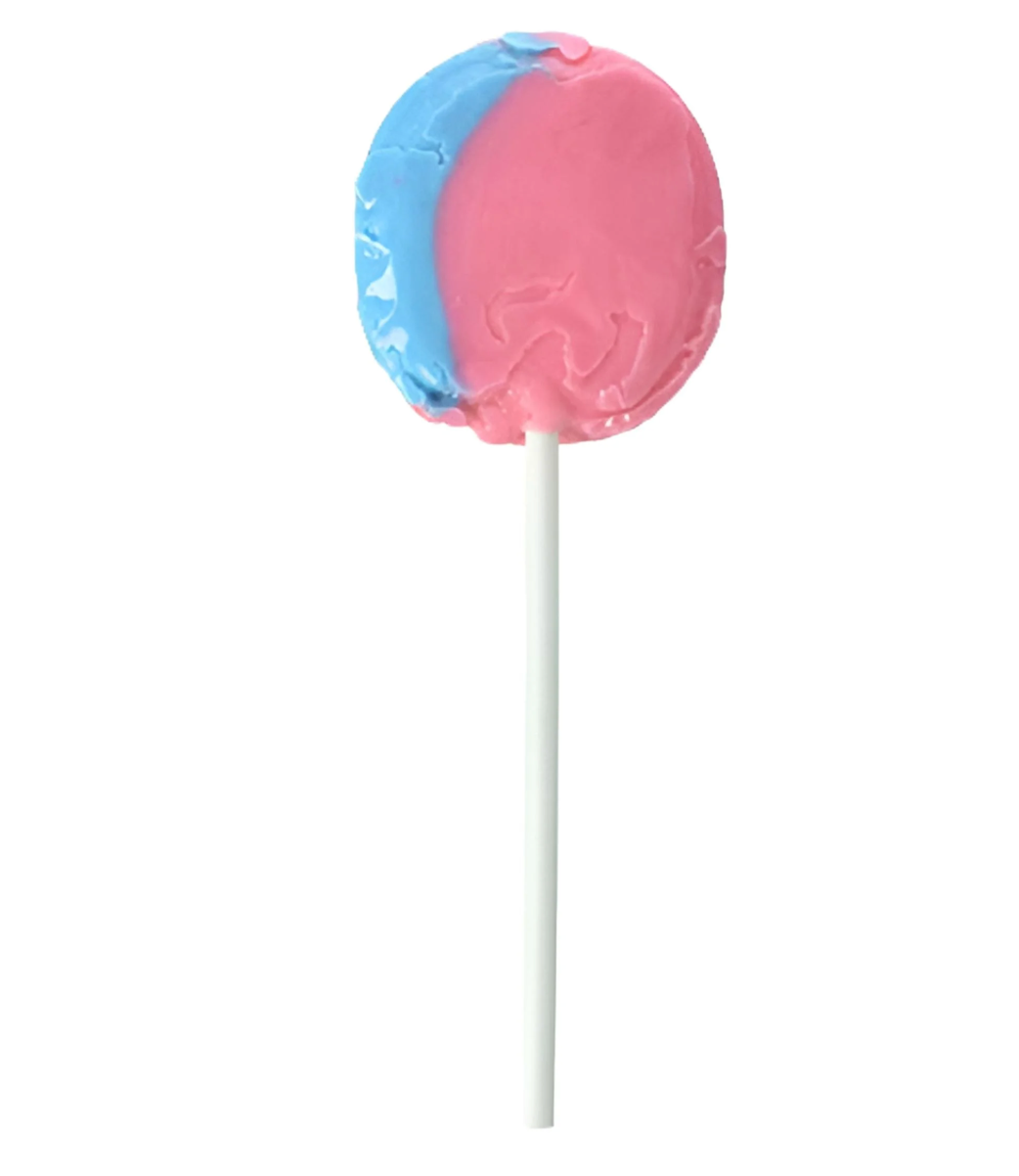 Charms Fluffy Stuff Cotton Candy Pops Lollipops 8-Pack