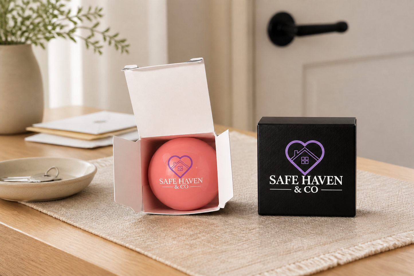 Safe Haven & CO Round Ball Lip Balm – Vanilla & Fruit Flavors