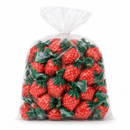 Colombina Strawberry Delights Filled Hard Candy – Individually Wrapped – 1 lb Bag