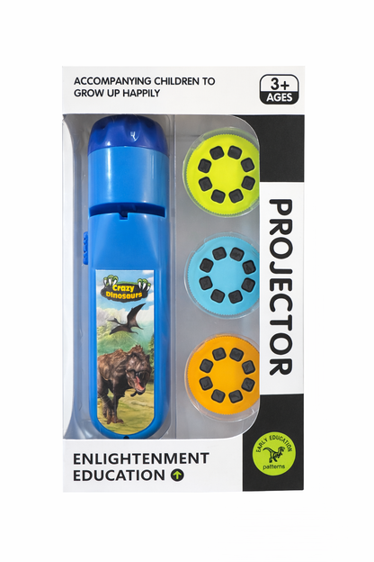 Animals Theme Educational Projector Night Light Toy for Kids (Ages 3+)