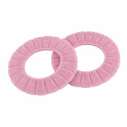 Washable Soft Fabric Toilet Seat Cover – 2 Pack (11 inch)