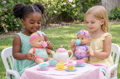 8.5-Inch Doll Toy with Headband and Swim Outfit