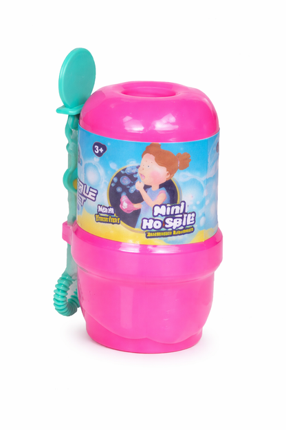 Wanna Bubble Mini Bucket Bubble Toy – 2 Pack No-Spill Bubble Set