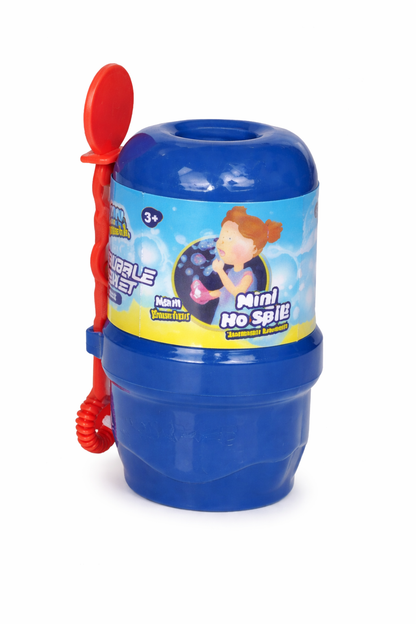 Wanna Bubble Mini Bucket Bubble Toy – 2 Pack No-Spill Bubble Set