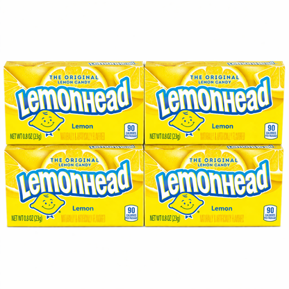Lemonhead Original Lemon Candy Changemaker Boxes 4-Pack