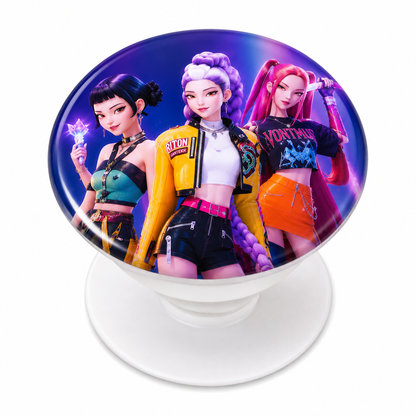Kpop Demon Hunters Huntrix Phone Grip Stand Holder
