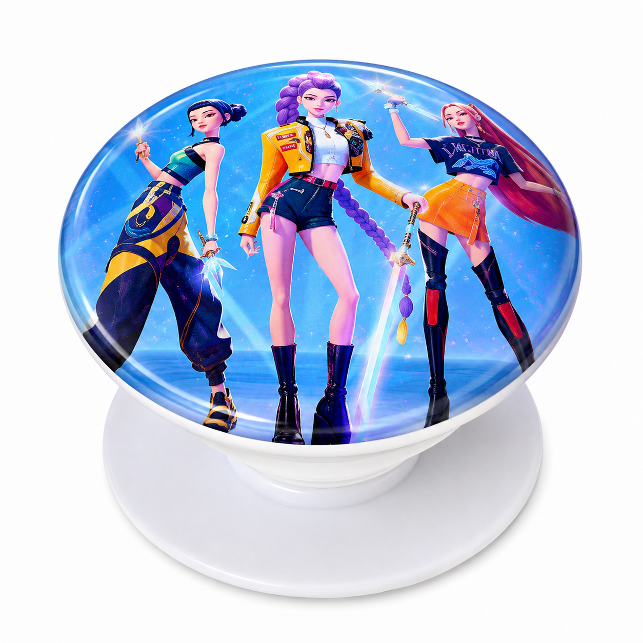 Kpop Demon Hunters Huntrix Phone Grip Stand Holder