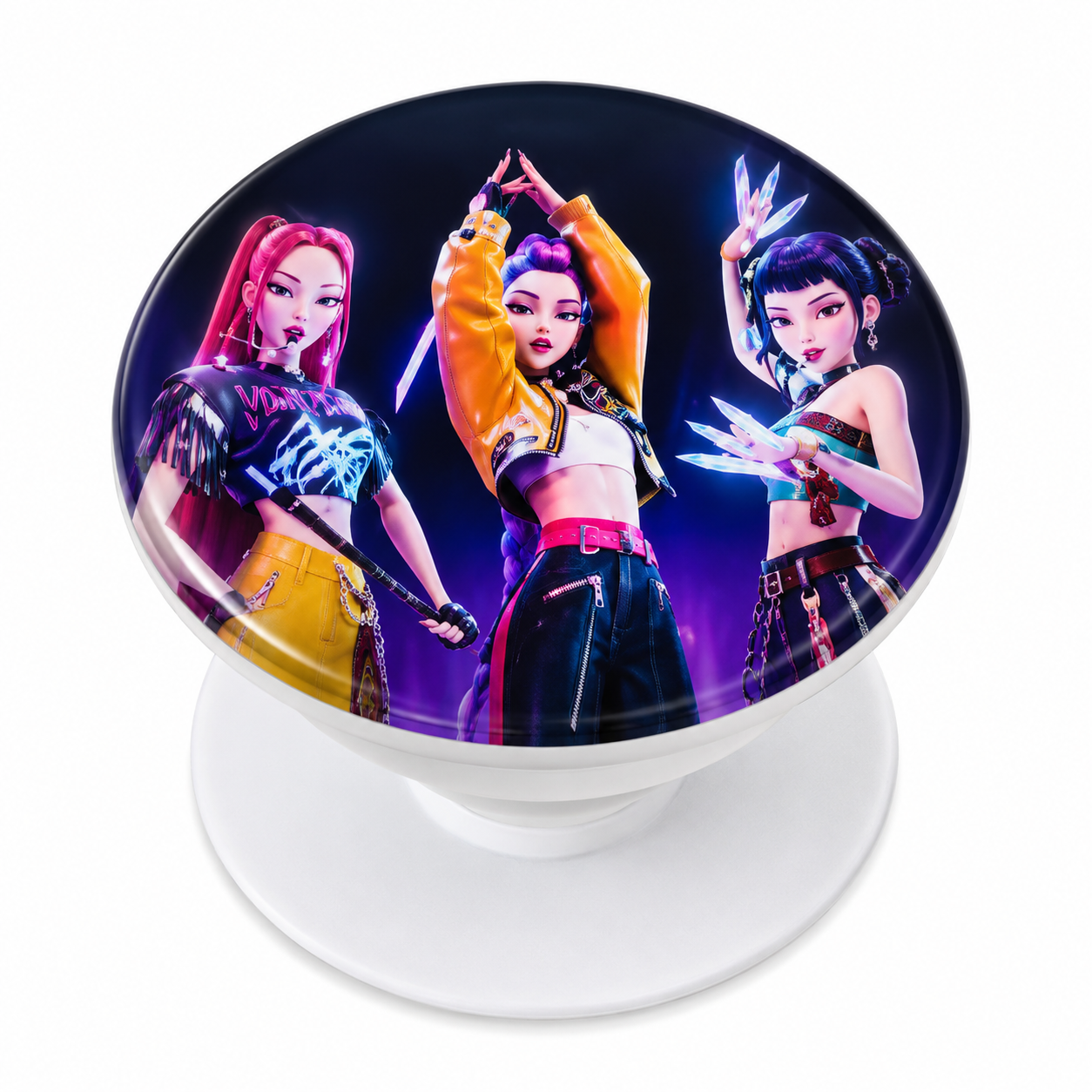 Kpop Demon Hunters Huntrix Phone Grip Stand Holder