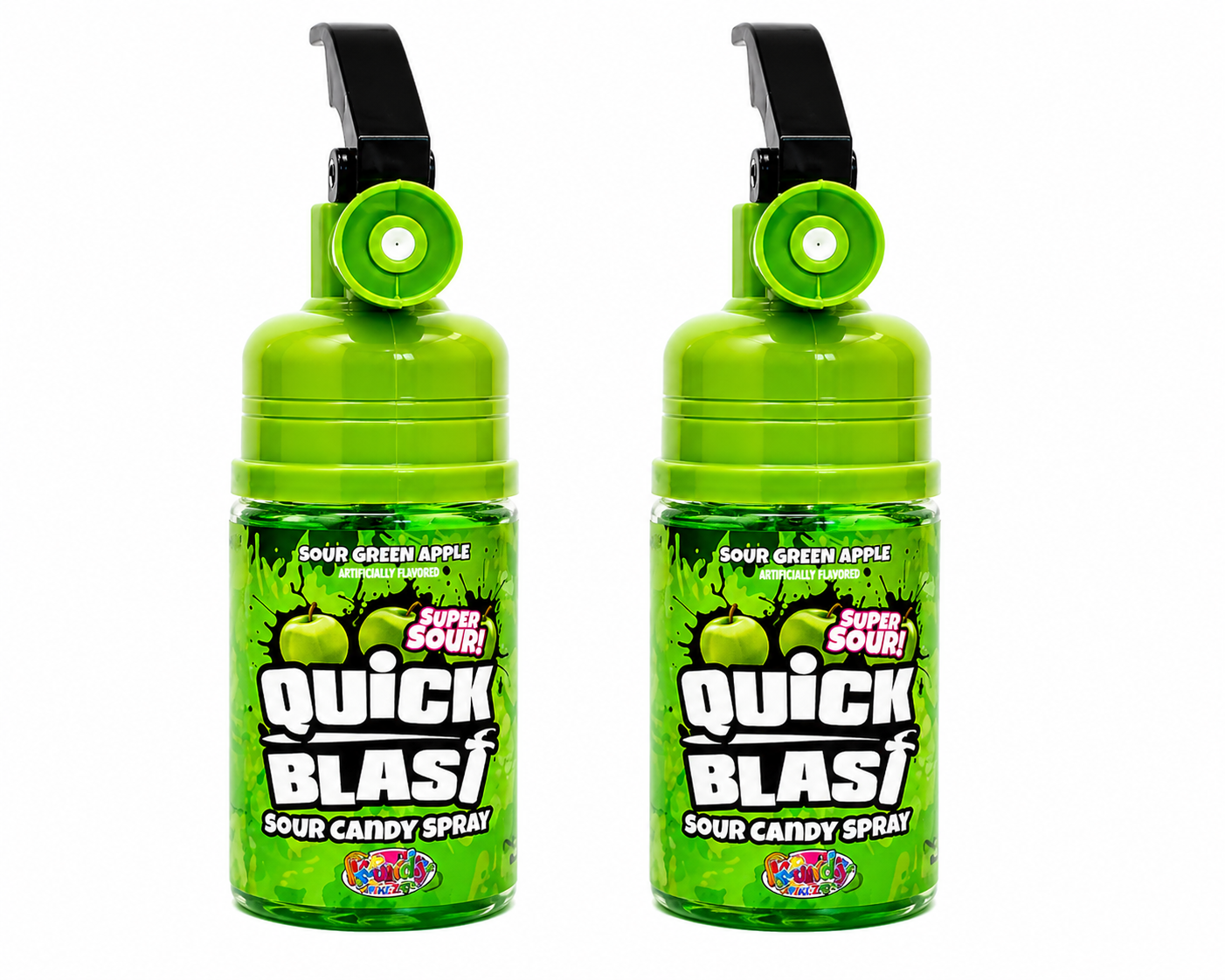 Kidsmania Quick Blast Sour Candy Spray, 2-Pack