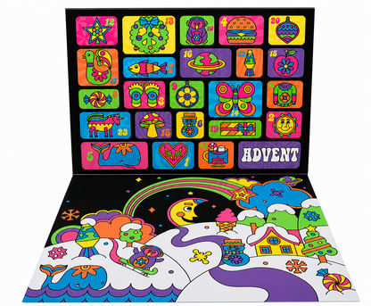 Advent Calendar – 24-Piece Blind Box Squishy Fidget Toy Set for Stress Relief