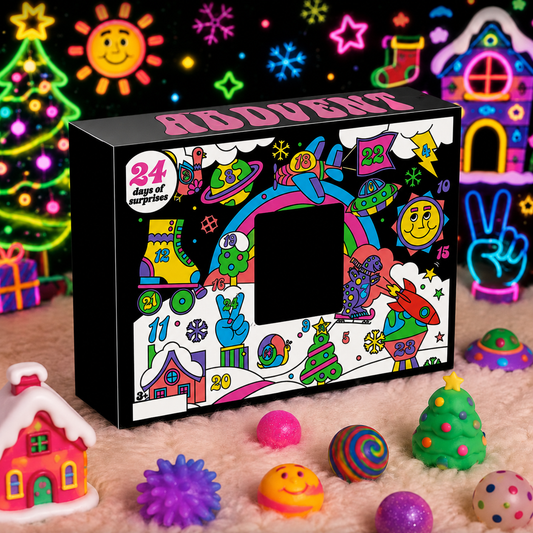 Advent Calendar 24 Days of Squishy Surprise Fidget Toys