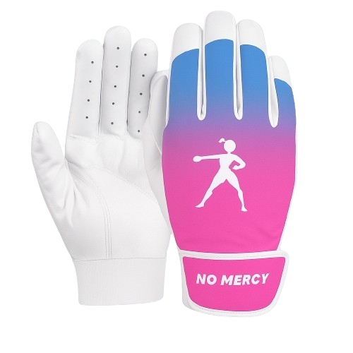 No Mercy Sports Softball Batting Gloves – Performance Grip Gloves for Youth