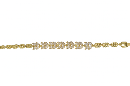 Gold Plated Bracelet – Elegant 18K Fashion Jewelry