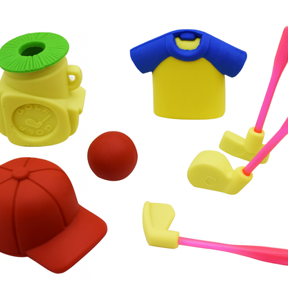 Sports-Themed 3D Mini Eraser Sets