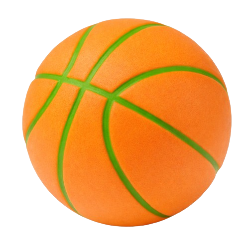 Basketball Anti-Stress Pop Sensory Fidget Toy – 2 Pack (2-Inch Diameter)