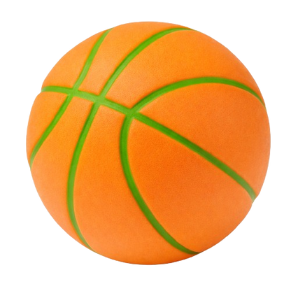 Basketball Anti-Stress Pop Sensory Fidget Toy – 2 Pack (2-Inch Diameter)