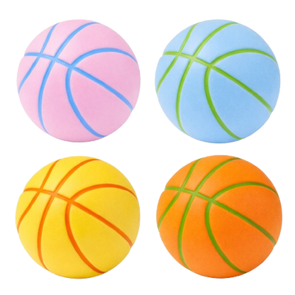 Basketball Anti-Stress Pop Sensory Fidget Toy – 2 Pack (2-Inch Diameter)