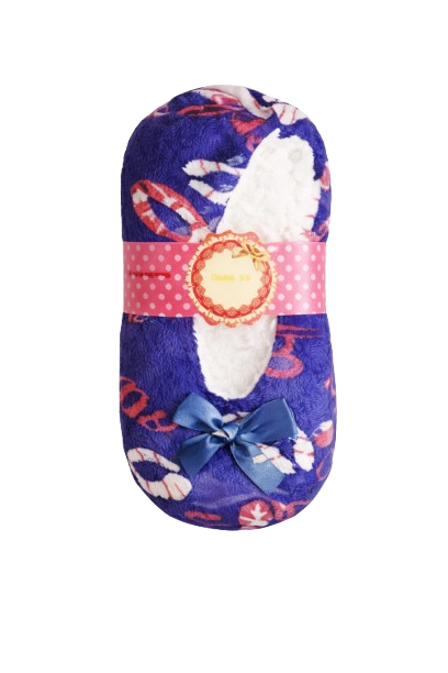 Anti-Slip Indoor Warm Plush Slippers - One Size Fits Most