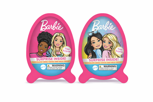 2-Pack Barbie Fun Surprise Egg Candy