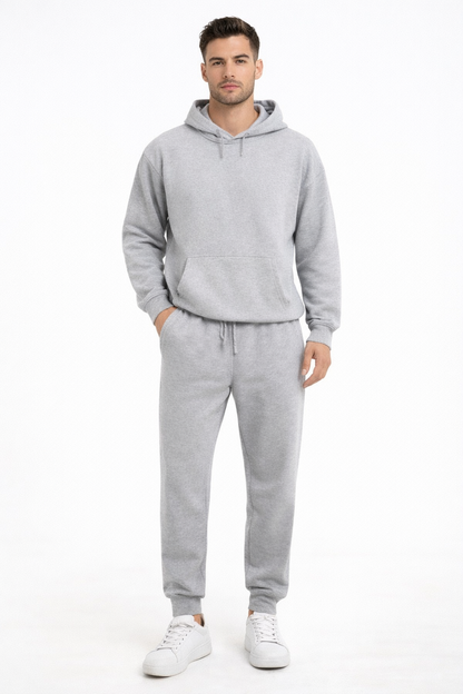Unisex Coordinated Hoodie & Jogger Sweatpants Set – Casual 2-Piece Lounge & Streetwear Outfit