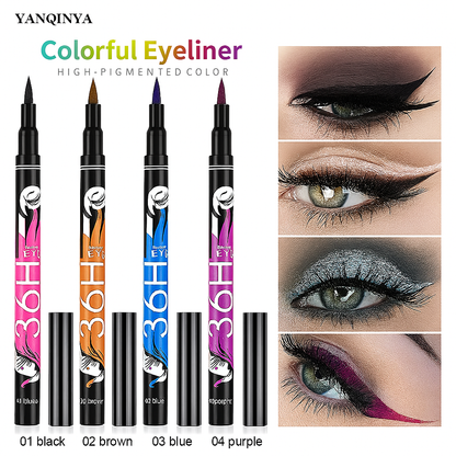 36H Waterproof Color Eyeliner Pen