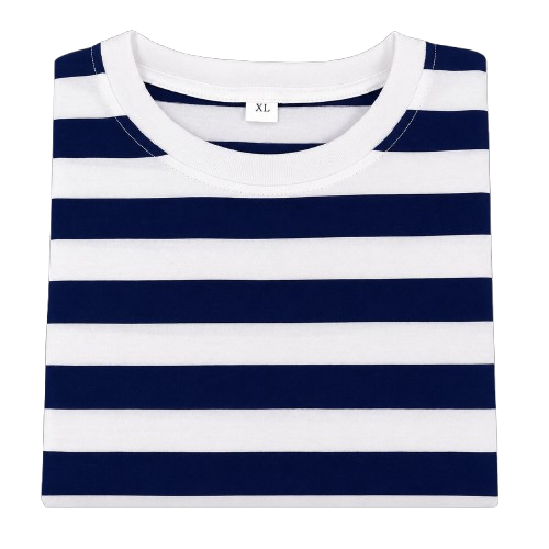 Children’s Striped Cotton T-Shirt – Multiple Colors (Sizes 2T–5T)