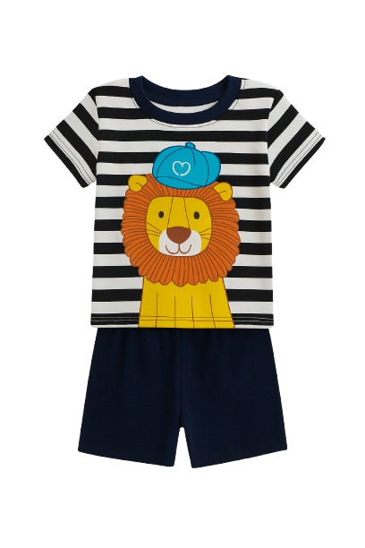 Boys’ 2-Piece Shorts Set – Sizes 9M to 3T