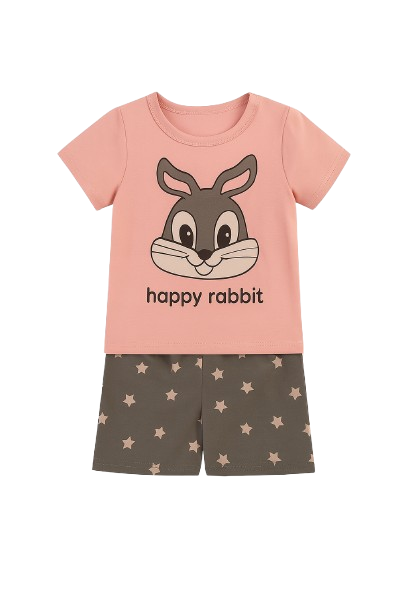 Girls’ 2-Piece Shorts Set – Sizes 9M to 3T