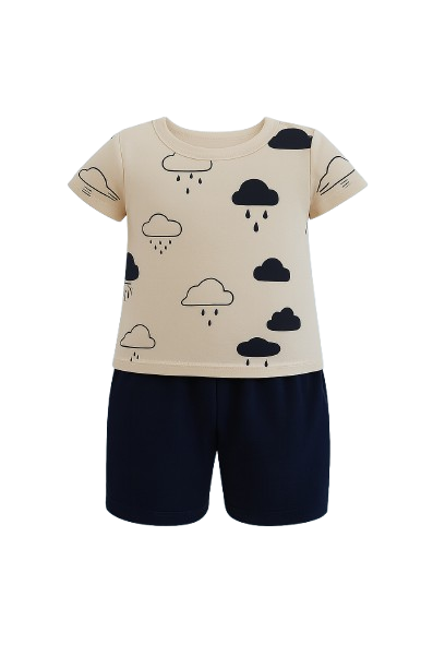 Boys’ 2-Piece Shorts Set – Sizes 9M to 3T