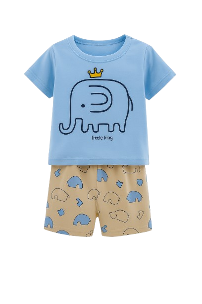 Boys’ 2-Piece Shorts Set – Sizes 9M to 3T