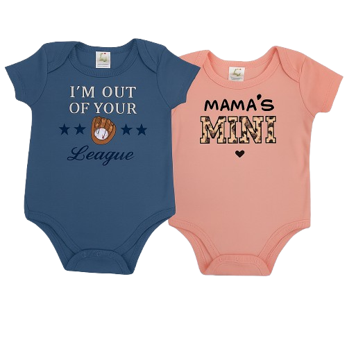 Safe Haven & CO Baby Boy & Girl Assorted Romper Set – Sizes 3 to 12 Months